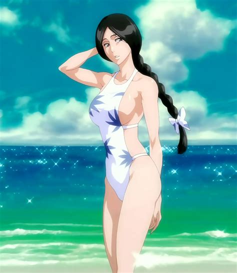Image Unohana Wearing A Swimsuit Stitched Cap Bleach Ep 228 Animevice Wiki Fandom