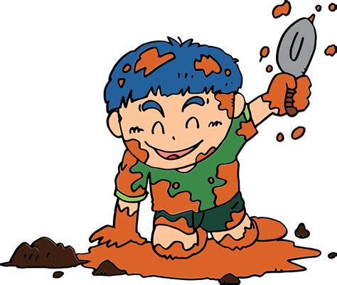 Child Boy Mud Clipart Free Download Transparent Png Creazilla