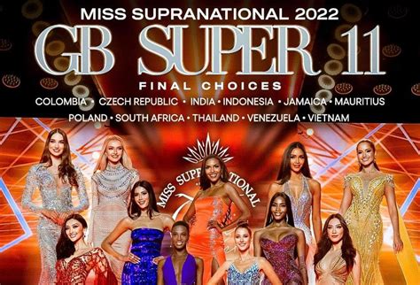 Miss Supranational 2022 The Final Gb Super 11 — Global Beauties