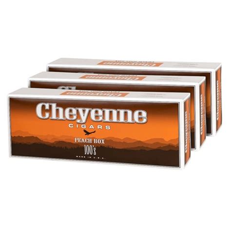 Cheyenne Filtered Full Natural Peach 3 Fer Thompson Cigar