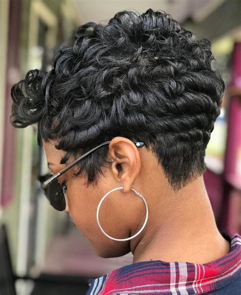 50 Short Hairstyles For Black Women To Steal Everyones Attention Short Blonde Hair Short