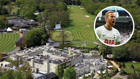 Así Es La Impresionante Y Multimillonaria Mansión De Harry Kane Campo De Golf Spa Cine