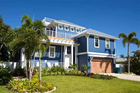 30 Houses With A Blue Exterior Photos All Types Of Blue