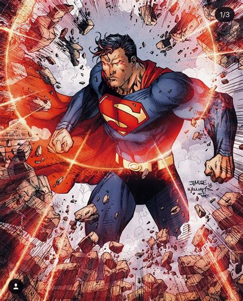 Superman By Jim Lee Colours By Alex Sinclair Superman Artwork Jim