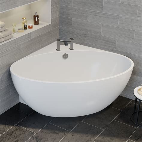 Affine Montpellier Freestanding Corner Bath 1510mm Freestanding