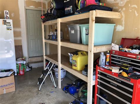 Best Diy Garage Shelves Attached To Walls In 2020