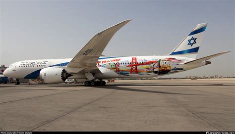 X Edd El Al Israel Airlines Boeing Dreamliner Photo By Rami