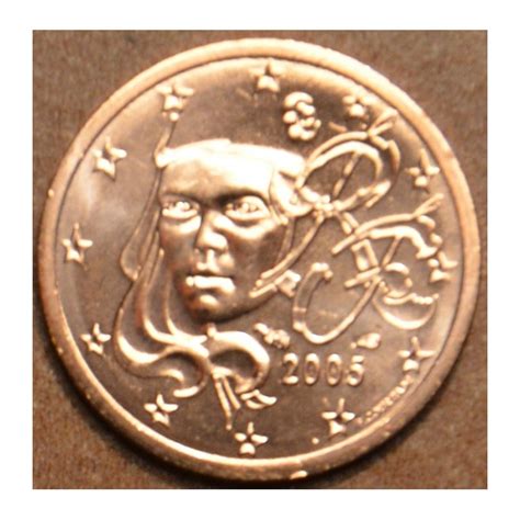Euromince Mince 2 Cent Francúzsko 2005 Unc