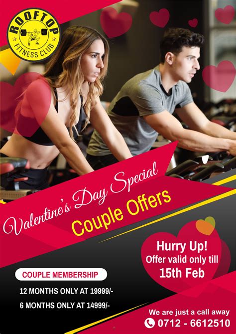 Valentines Day Special Couple Offers Taking Care Of Your Valentines