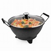 Padella Pentola Tegame Wok Elettrico 1400W | LGV Shopping