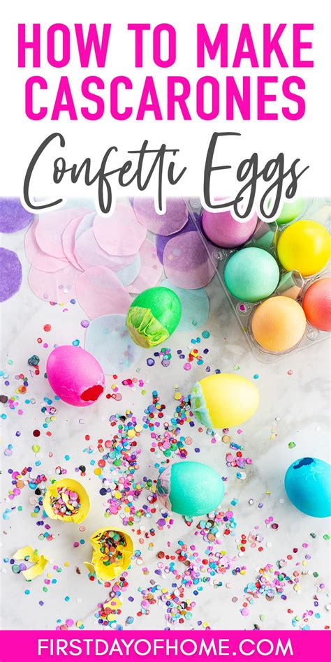 How To Make Beautiful Cascarones Confetti Eggs
