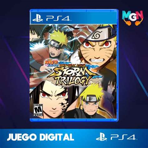 Naruto Shippuden Ultimate Ninja Storm Trilogy Juego Digital Ps4