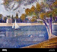 Georges Seurat (1859-1891) La Seine à la Grande Jatte Printemps 1888 ...