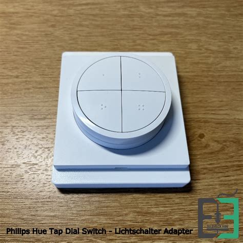 Philips Hue Tap Dial Switch Lichtschalter Adapter 3d Druck Rob