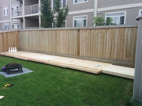 Diy Backyard Bowling Alley The Prepared Page