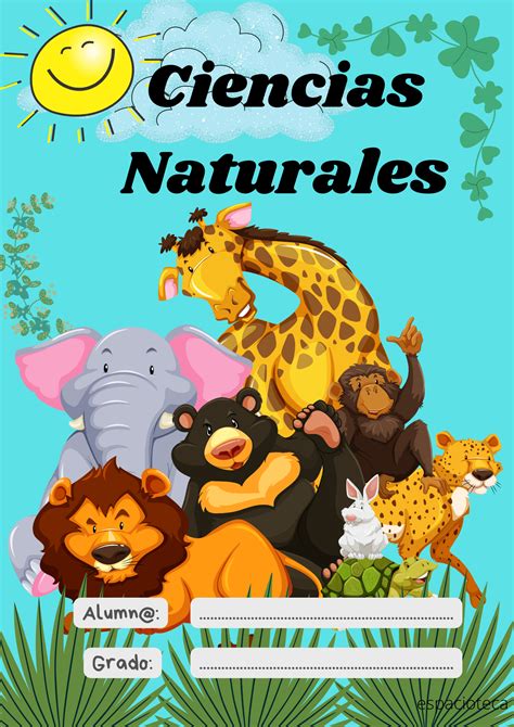 Portadas De Ciencias Naturales Para Imprimir