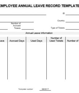 You are absolutely entitled to do this. Annual Leave Staff Template Record / Employee Annual Leave ...