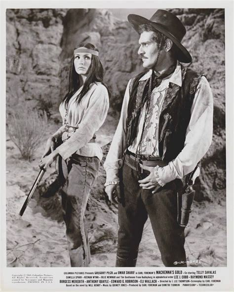 Omar Sharif And Julie Newmar In Mackenna S Gold Julie Newmar Movie Stars Hollywood