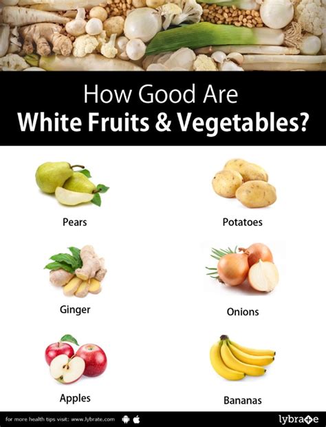 Health Benefits Of White Fruits And Vegetables By Dt Shreni Lalpurwala