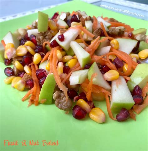 Healthy Salads Fruit And Nut Aromas And Flavors From My Kitchen