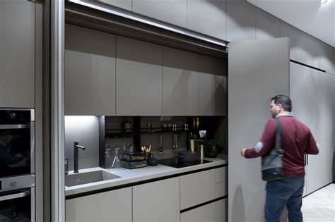 Peninsulas function much like islands but offer more clearance in kitchens that do not allow appropriate square footage for a true island. Salone del Mobile.Milano - EuroCucina 2018 - Kitchen ...