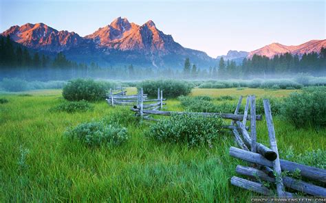 Download Spring Mountain Meadow Wallpaper Pixel Nature Hd By