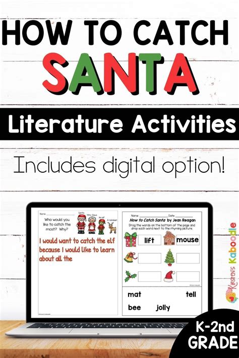 How To Catch Santa Activities Literature Unit Book Companion