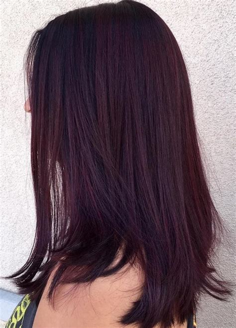So i dyed my hair black about 2 months ago and a friend had noticed that i have some reddish coloring in parts of my hair, mostly in the middle. 49 of the Most Striking Dark Red Hair Color Ideas