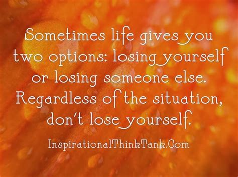 Inspirational Quotes About Losing Someone Quotesgram