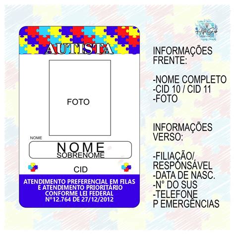 Carteira De Autismo Pa