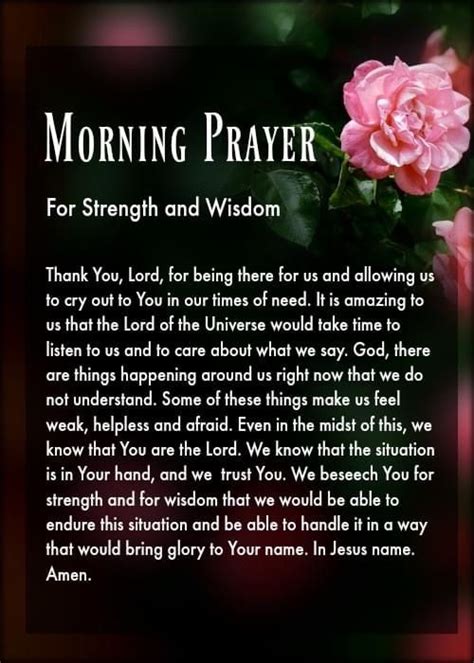 Pin By Tonza Beasley On Faith Powerful Morning Prayer Good Morning