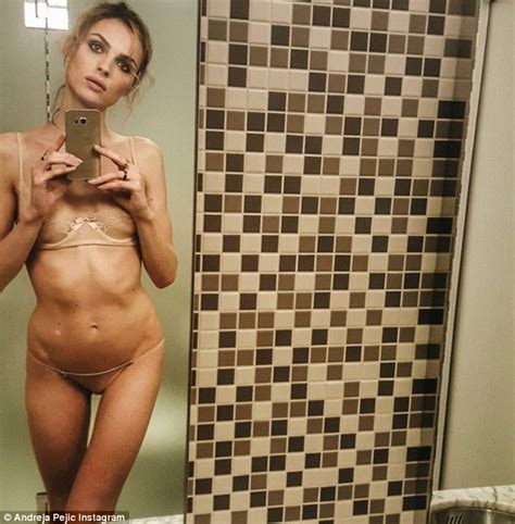 Transgender Model Andreja Peji Flaunts Figure In Lingerie Instagram