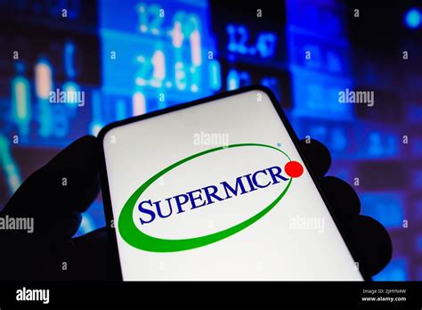 In This Photo Illustration The Super Micro Computer Inc Logo Seen