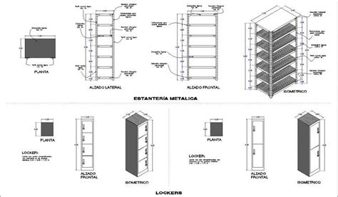 Lockers And Cabinet Drawing In Dwg File Cadbull