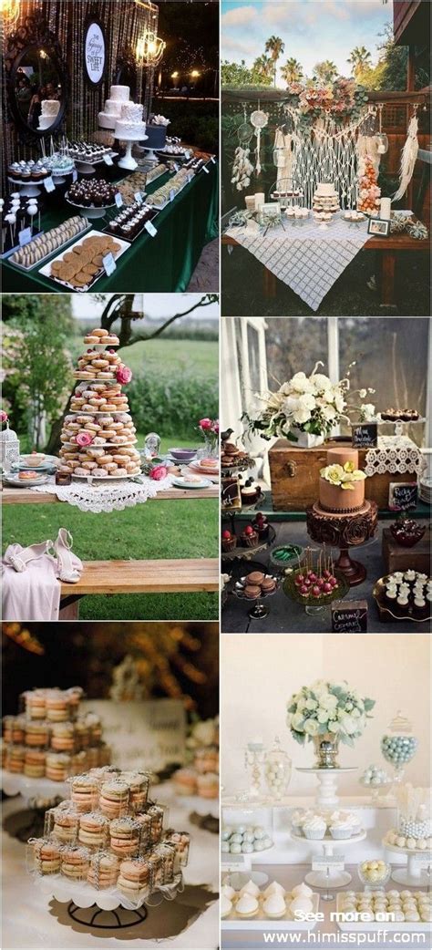 Amazing Wedding Dessert Tables And Displays Weddings Weddingideas