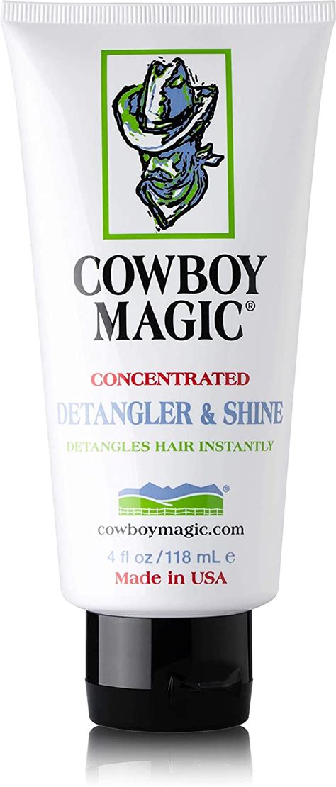 Cowboy Magic Unisexs Detangler Shine White 118 Ml Uk