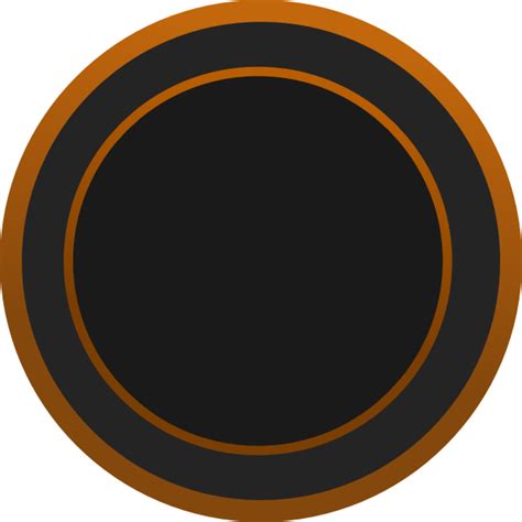 Double Circle Brown Clip Art At Vector Clip Art Online