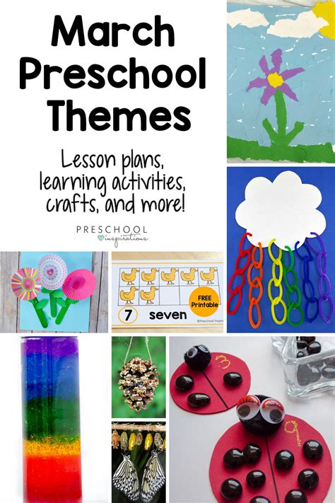 March Preschool Themes Preschool Inspirations