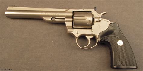 Colt Trooper Revolver Electroless Nickel Finish Mk3 357 Magnum