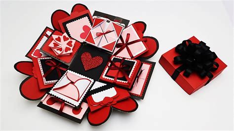 15 creative valentine boxes to store your kid's cards and candy in style. DIY Explosion Box Tutorial | Valentine's Day / Anniversary ...