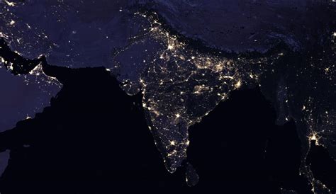 How Does India Look From Space At Night Nasa Has Captured Beautiful Images