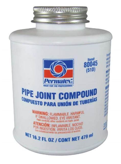 Permatex Pipe Joint Compound 16oz 51d Th