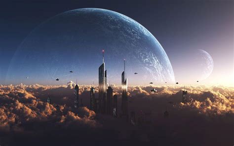 Future Space City Wallpapers Top Những Hình Ảnh Đẹp