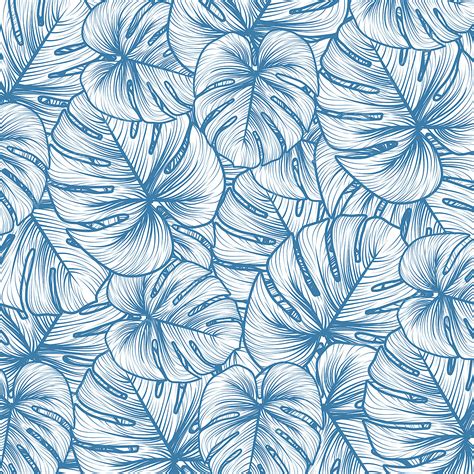 Seamless Pattern Flowers Vector Png Images Flower Seamless Pattern