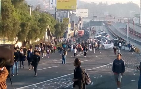 Chilango ¡atentos Bloqueo En La México Pachuca Ocasiona Caos Vial