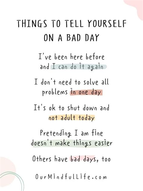 Rough Day Bad Day Quotes Hannah Margarethe