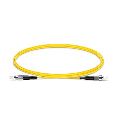 Os2 9125 Fc Fc Singlemode Fiber Optic Cable Simplex 1m 3ft Yellow