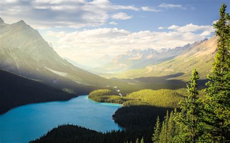 Banff National Park Wallpaper 4k Peyto Lake Canadian Rockies