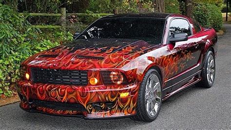 5 Best Fire Paint Jobs On Mustangs Themustangsource