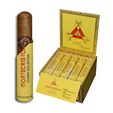 Zatara Count Of Monte Cristo - Monte Cristo MonteCristo Classic Rothchilde Tube Box of 15 - El Cigar Shop
